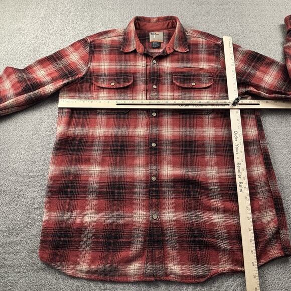5.11 tactical Shirt Adult Large Plaid Button Up Long Sleeve Shacket Overshirt - Picture 10 of 14